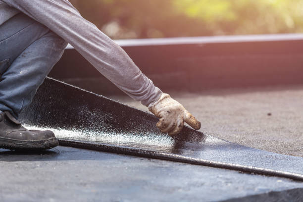Professional Waterproofing technician working in La Porte, IN